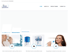 Tablet Screenshot of bhawatersolutions.com